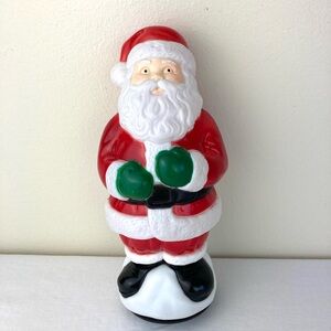 Christmas General Foam Plastic Company Blow Mold Santa